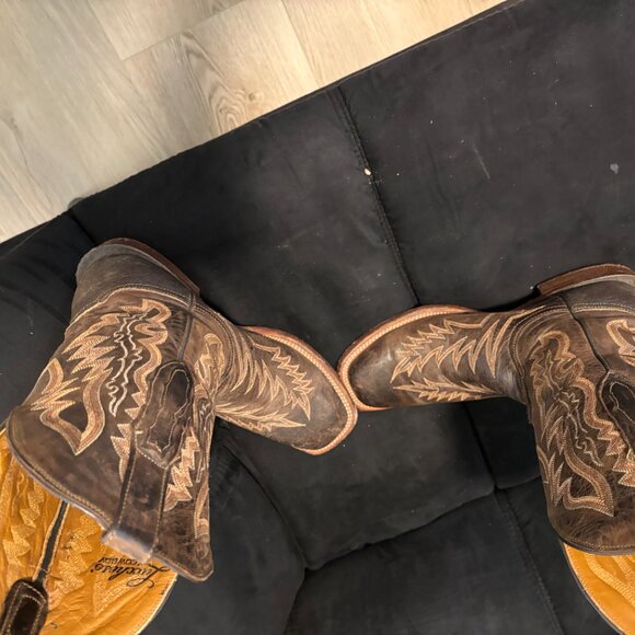 Vintage Lucchese Cowboy Boots - Picture 3 of 6